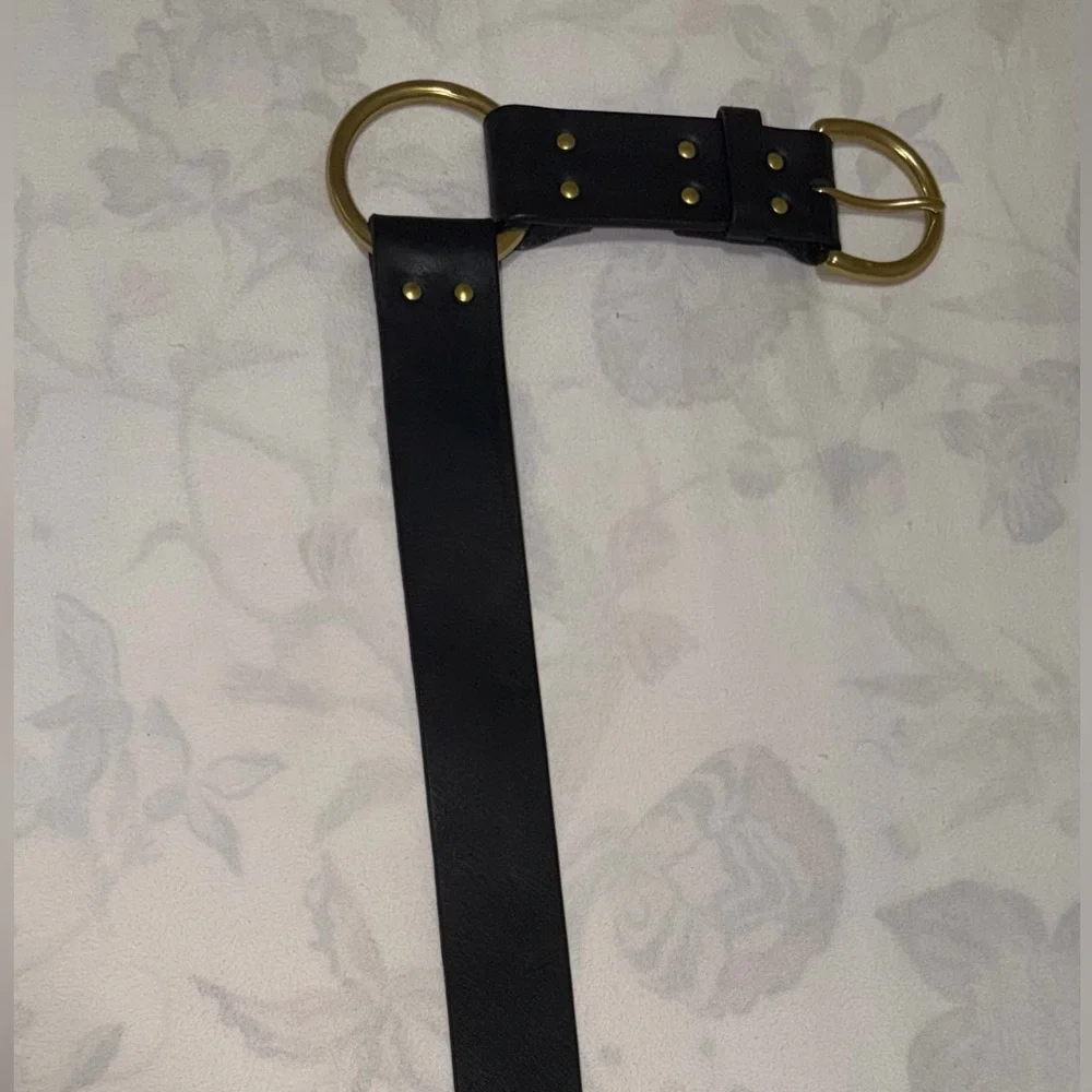J & M DAVIDSON LEATHER BELT